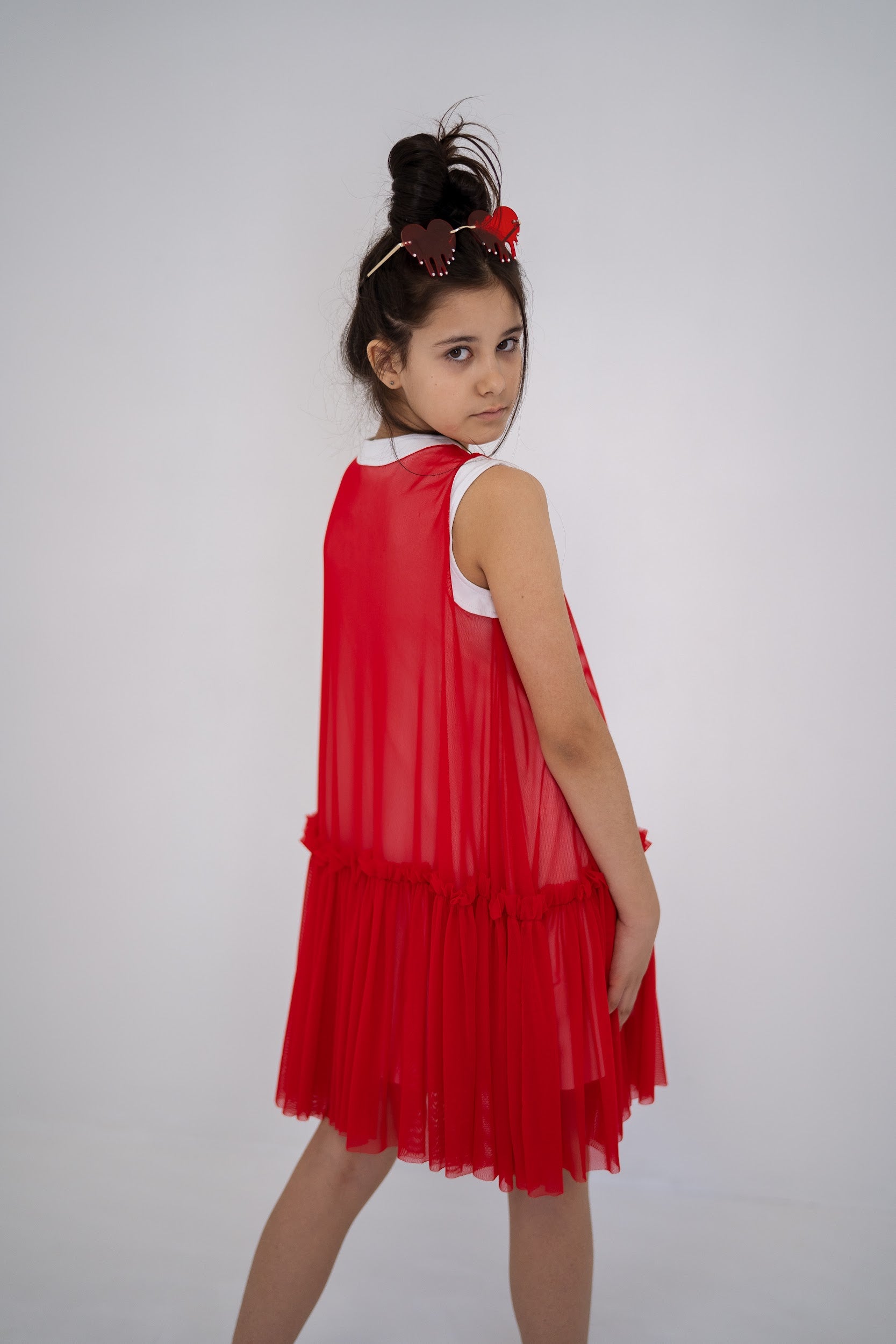 Girls´ dress MEOW - sleeveless