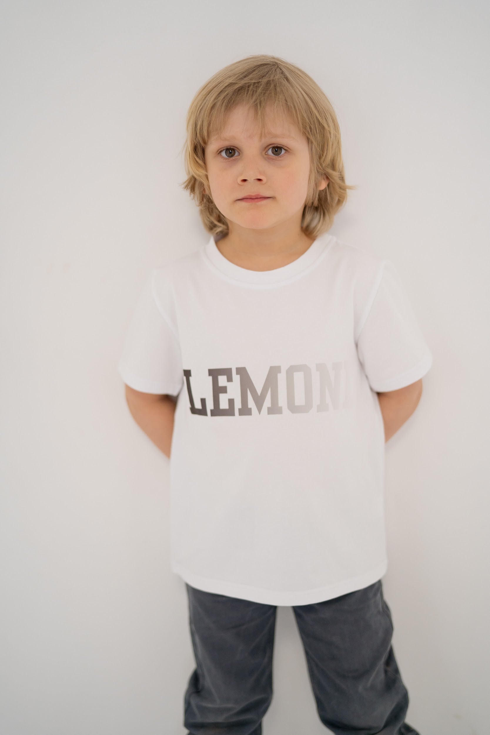 Unisex Cotton Classic white T-Shirt LEMONI
