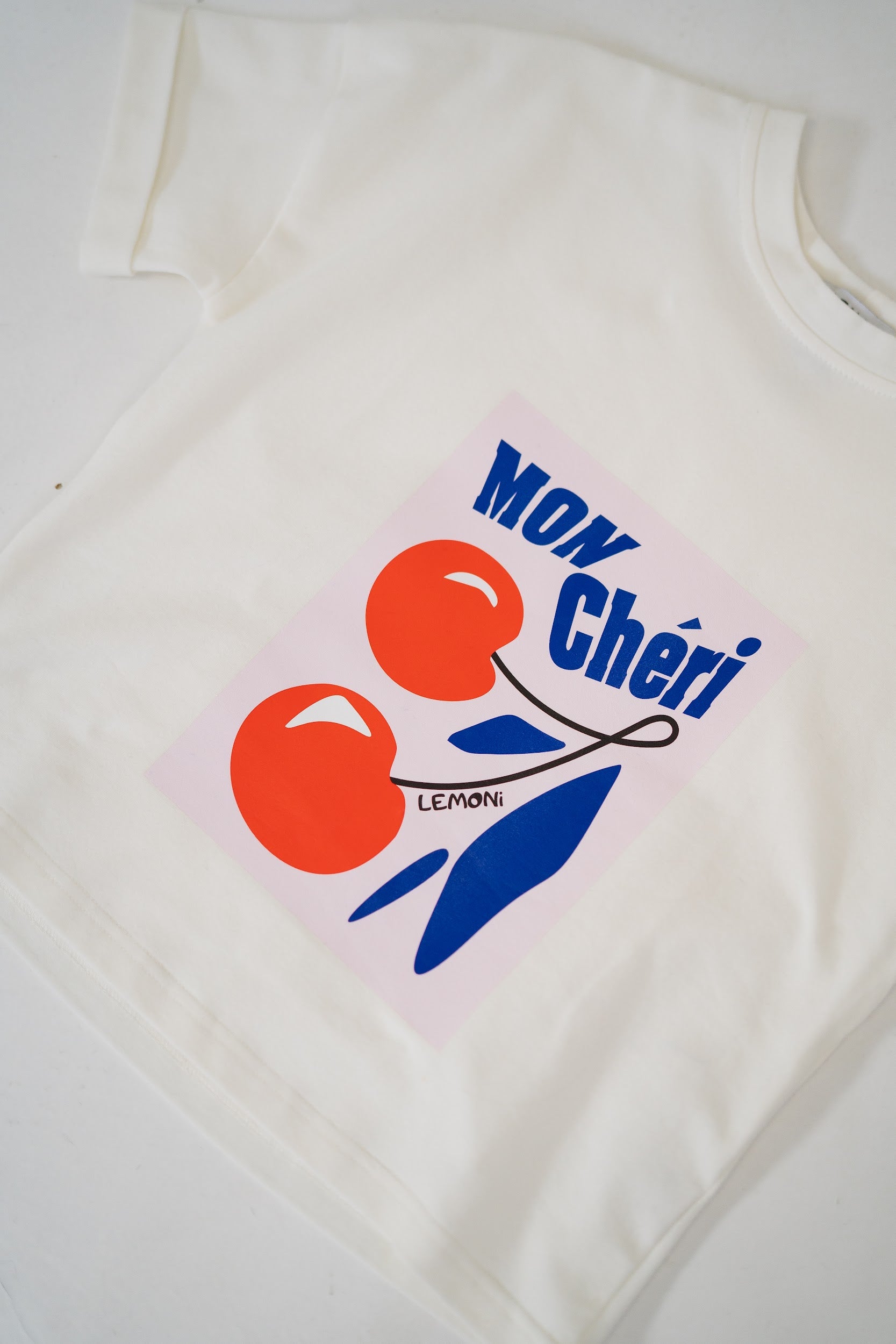 MON CHÉRI Oversized T-Shirt for Kids – Playful French-Inspired Style