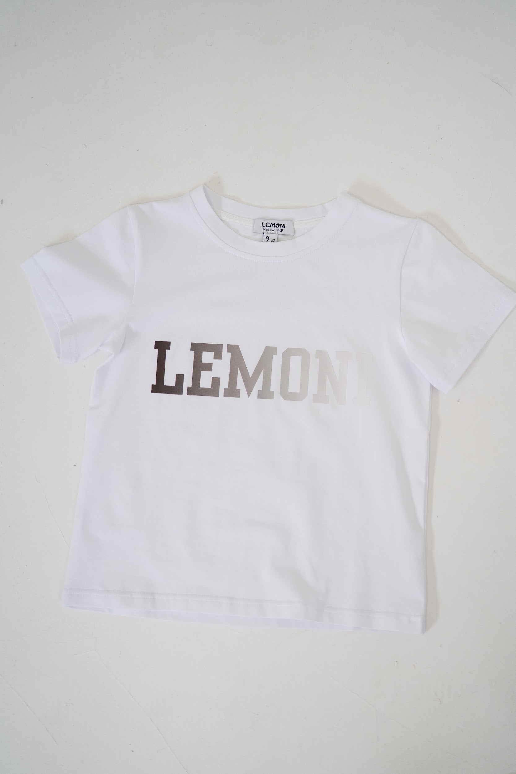 Unisex Cotton Classic white T-Shirt LEMONI