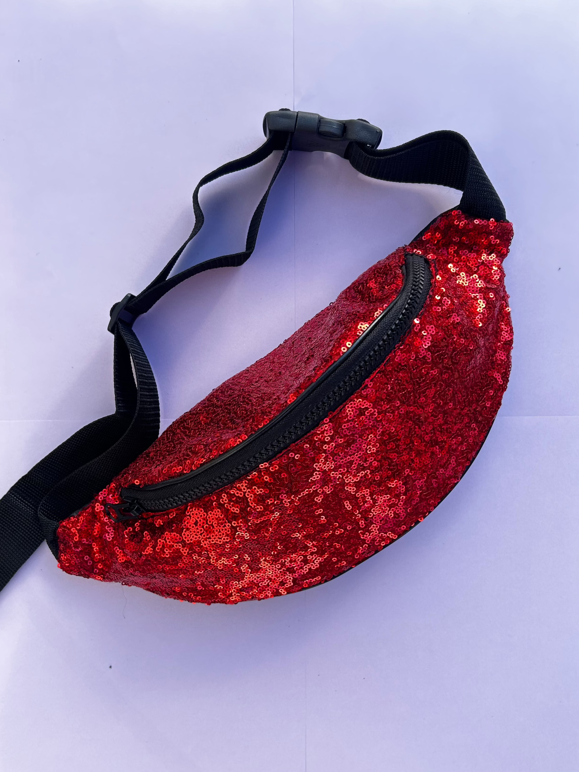 Waist bag sequined - cross body bag - Lemoni Boutique
