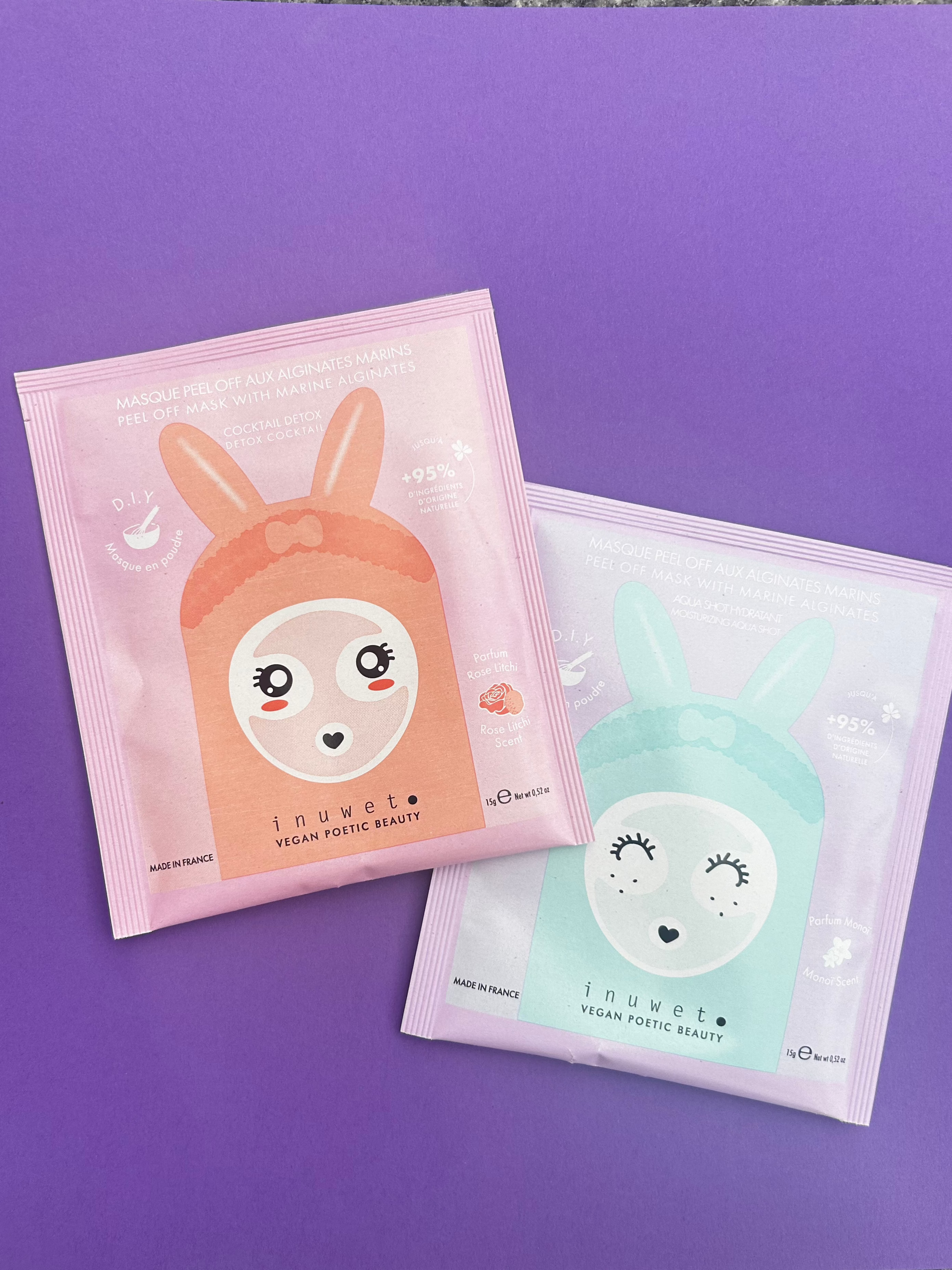 DIY Peel off face mask with marine alginates by inuwet - Lemoni Boutique