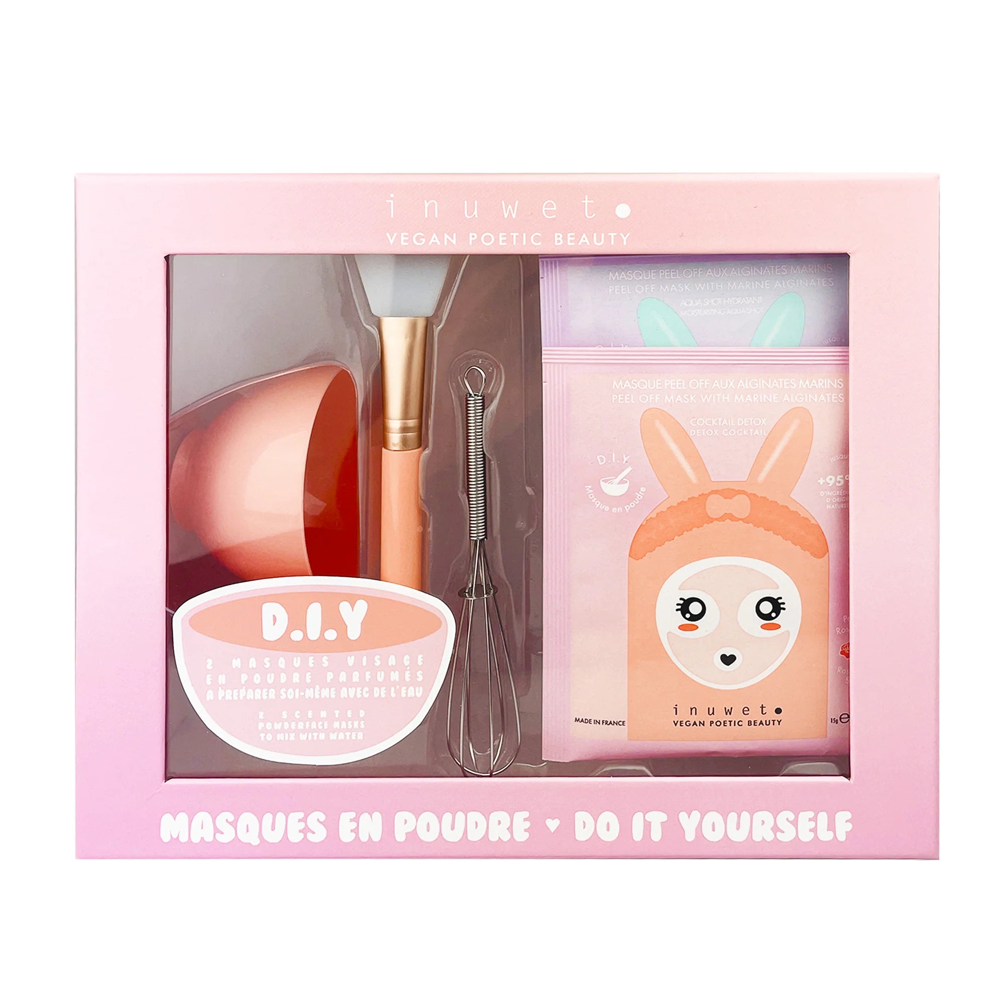 Present for girls and moms  kit DIY masks and tools  at Lemoni Boutique