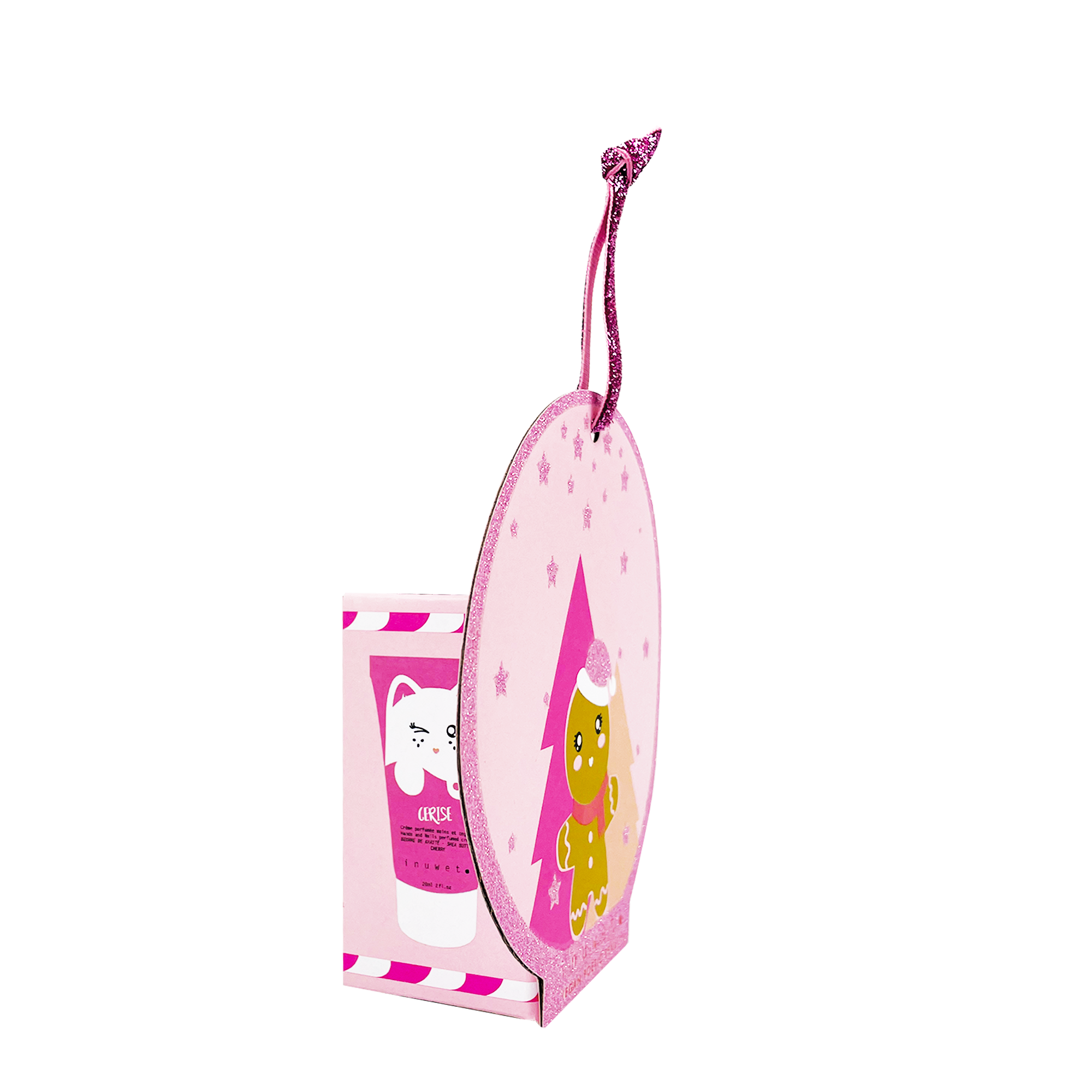 Hands  and Nails cream 20ml with Cherry scent - Christmas edition - Lemoni Boutique