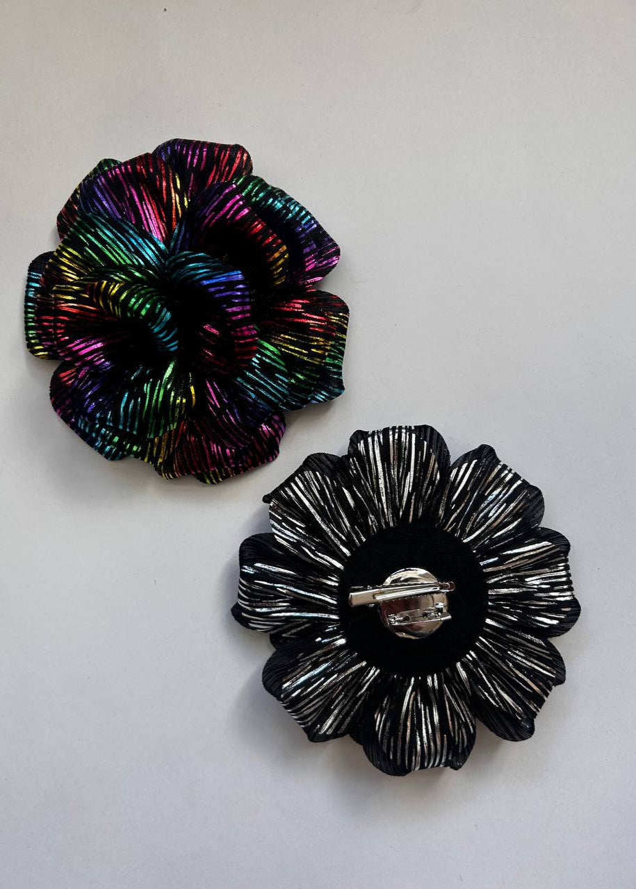 Flower Brooch-Hairpin 2-in-1 Accessory for Clothing and Hair - Lemoni Boutique
