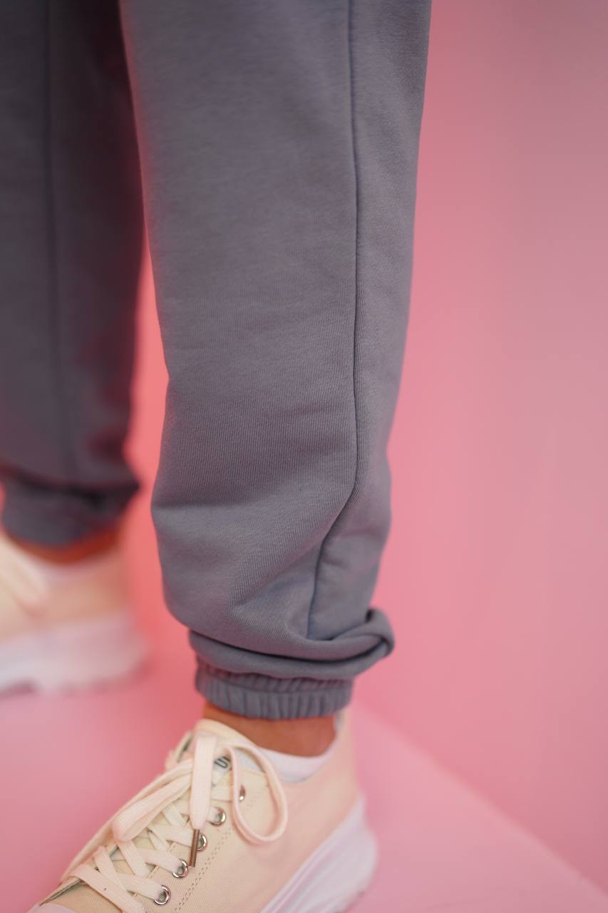 Urban-style joggers for girls and boys - gray - Lemoni Boutique