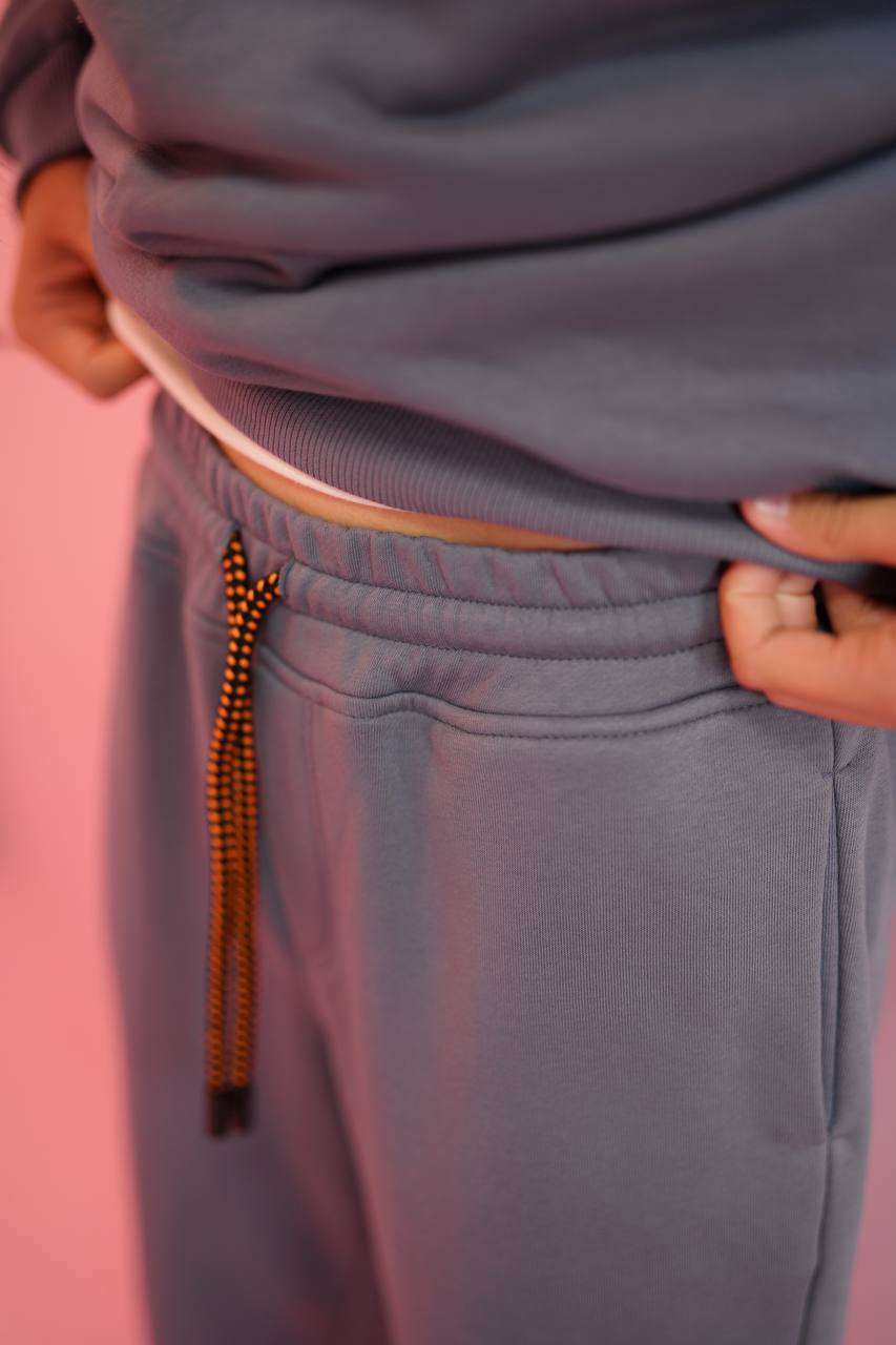 Urban-style joggers for girls and boys - gray - Lemoni Boutique