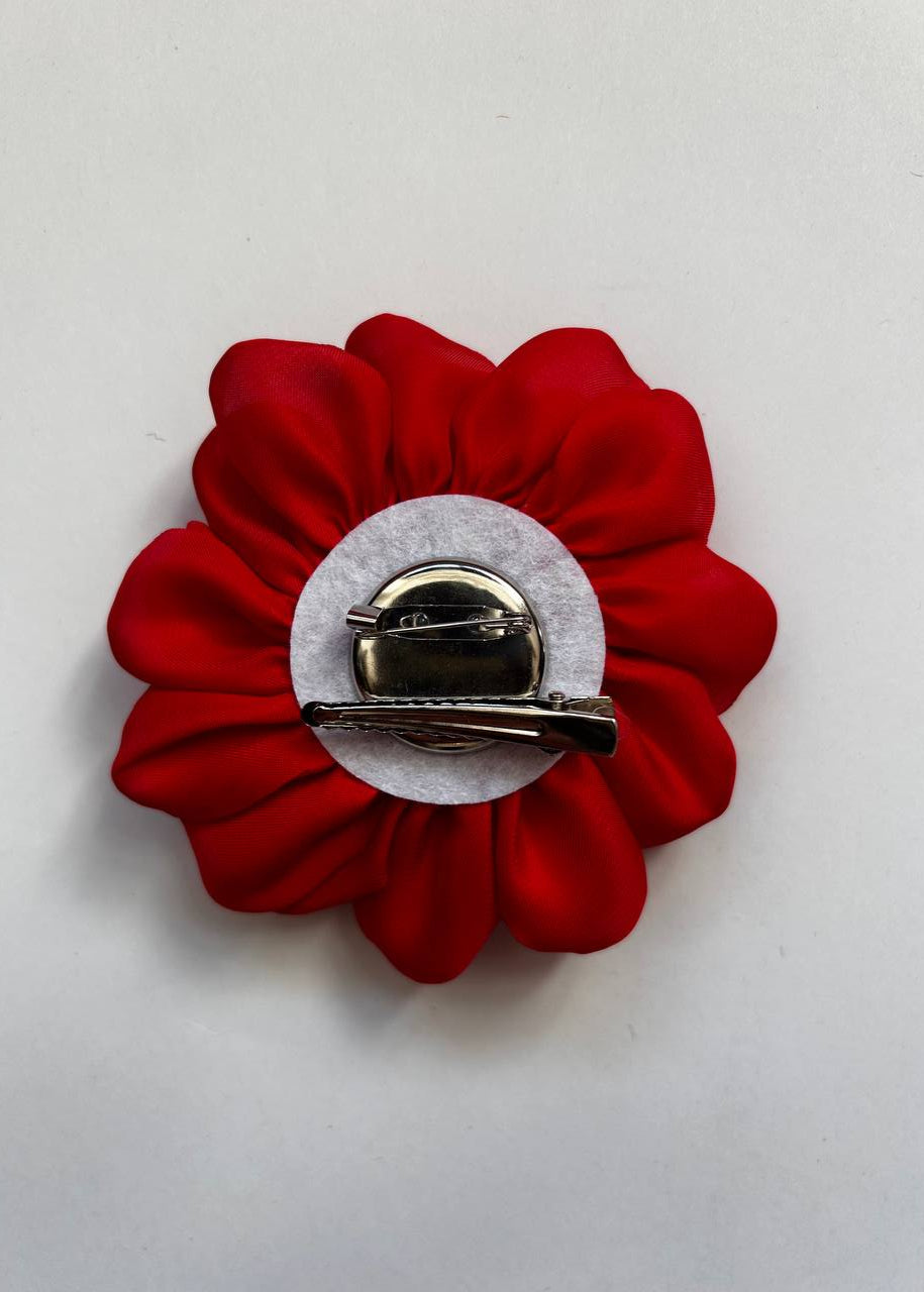 Rose Brooch-Hairpin 2-in-1 – Exquisite Handmade Accessory - Lemoni Boutique