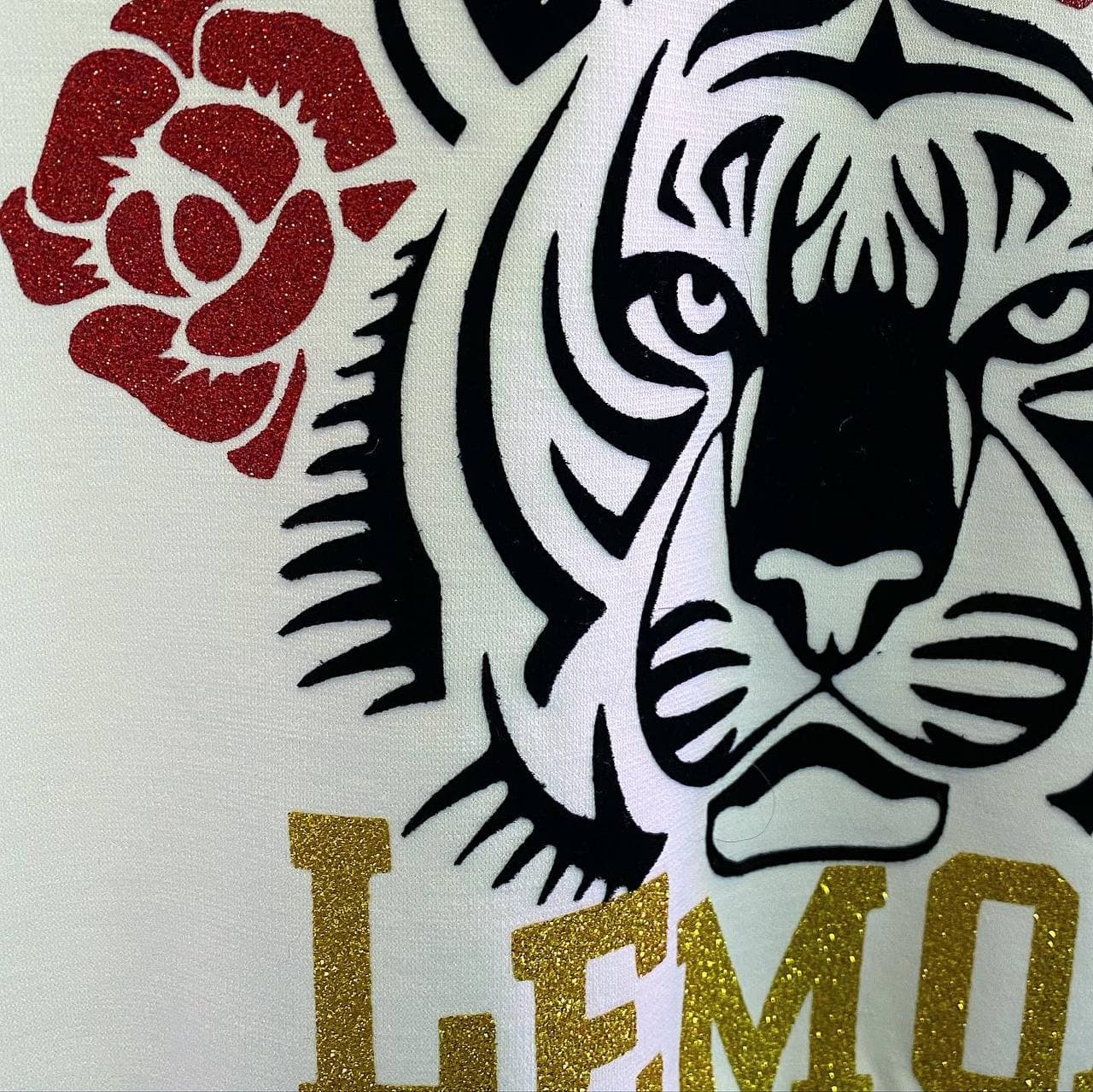 Cвитшот  с тигром  Red Rose Lemoni 