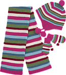 Шапка, шарф и варежки – незаменимые зимние аксессуары для детей